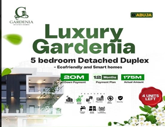 Jasper Estate Abuja – 5Bed Rooms
