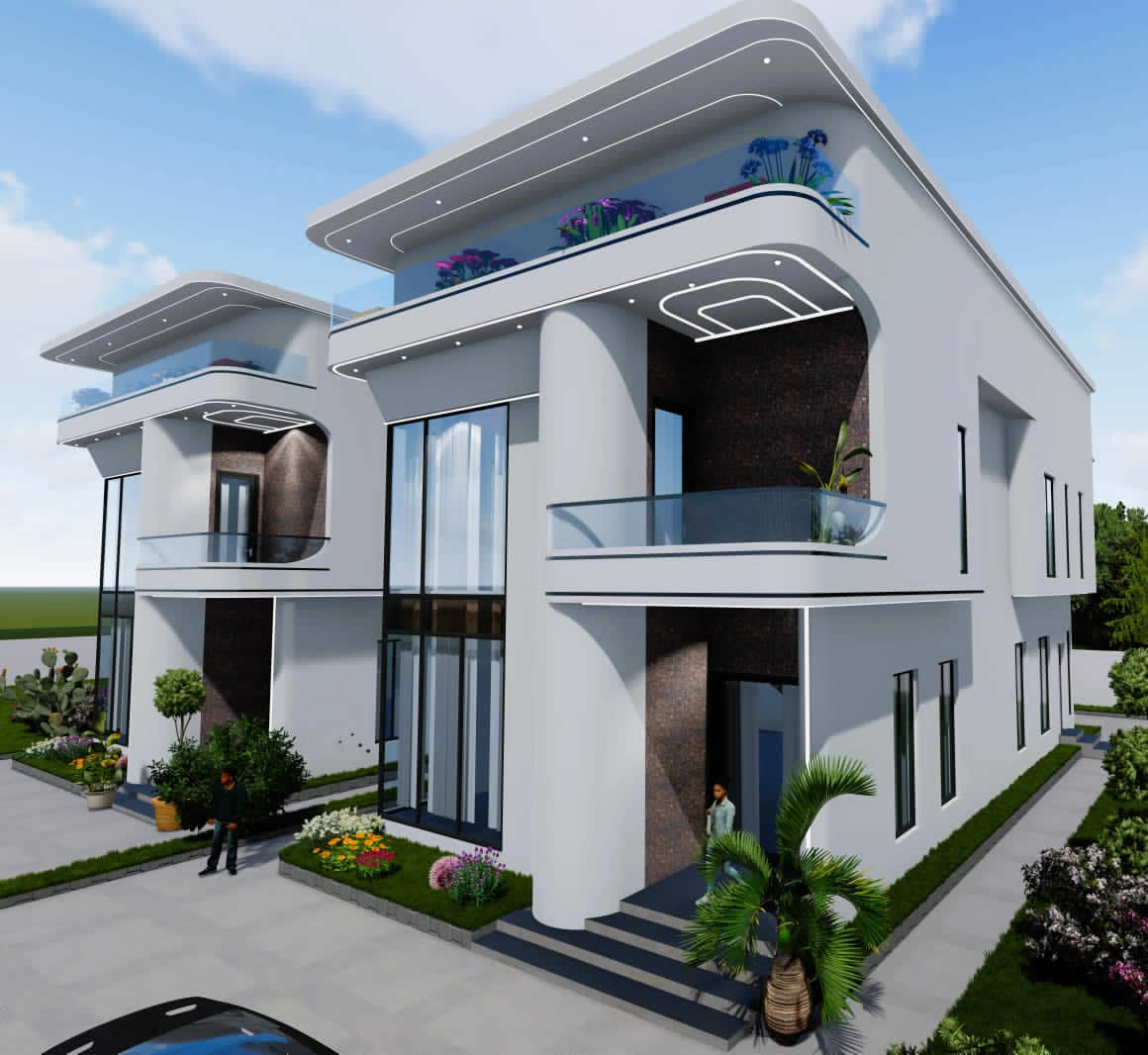 5 bedroom fully detached duplex